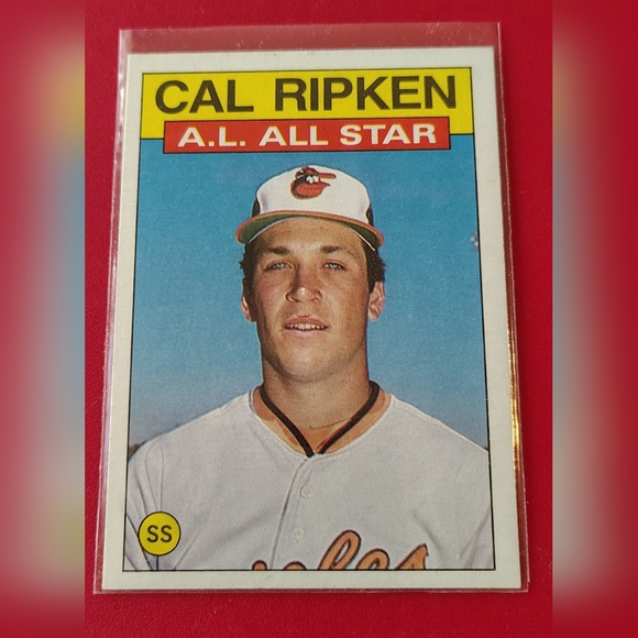 MLB Other - Cal Ripken 1986 Topps All Star #715 Baltimore Orioles Baseball Card